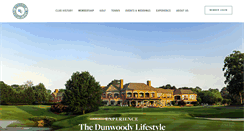 Desktop Screenshot of dunwoodycc.org